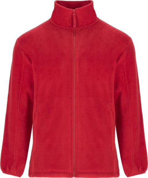 Bild 1 av 5 på Varm Barnfleecejacka med Hellång Dragkedja