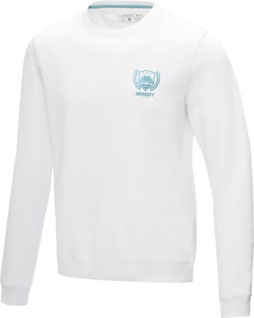 Bild 4 av 7 på Premium Ekologisk Herrtröja med Rund Hals