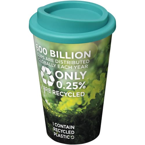 Bild på Dubbelväggig Termosmugg 350ml med Färgad Design utan tryck