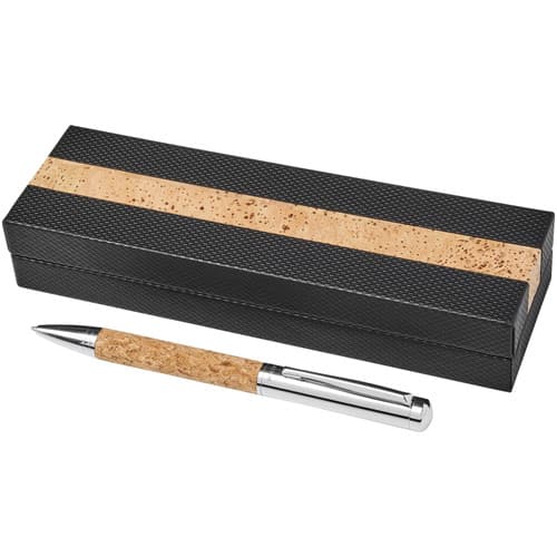 Bild på Kulspetspenna med Korkdetaljer utan tryck