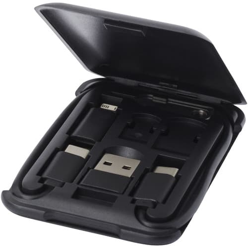 Bild på Modulär Laddningskabel med Telefonhållare av Återvunnen Plast utan tryck