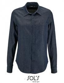Denim Skjorta Dam
