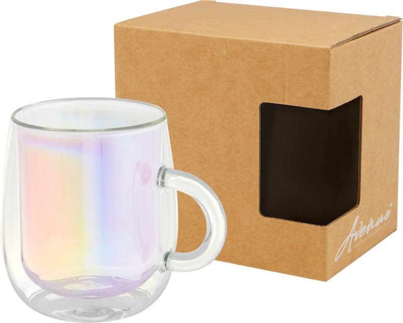 Glasmugg 330ml Multifärg