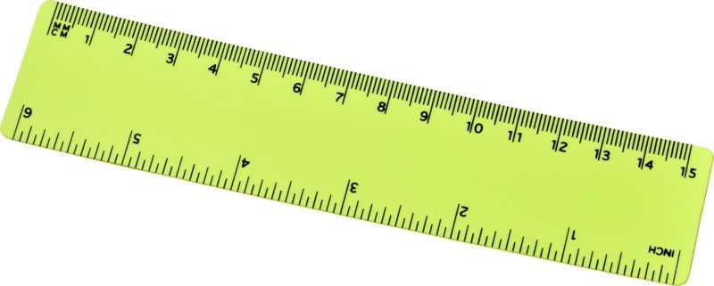 Billig Linjal i Plast 15cm