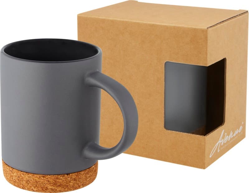 Keramikmugg med Korkbas 425ml