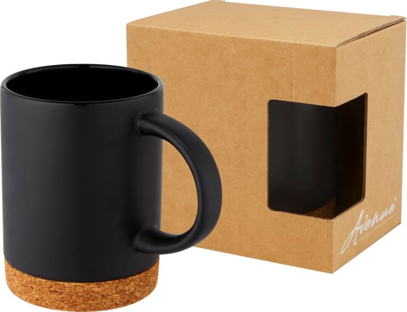 Keramikmugg med Korkbas 425ml