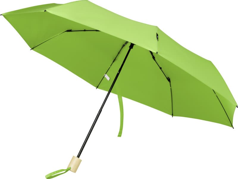 Hopfällbart Paraply 21" Återvunnen PET