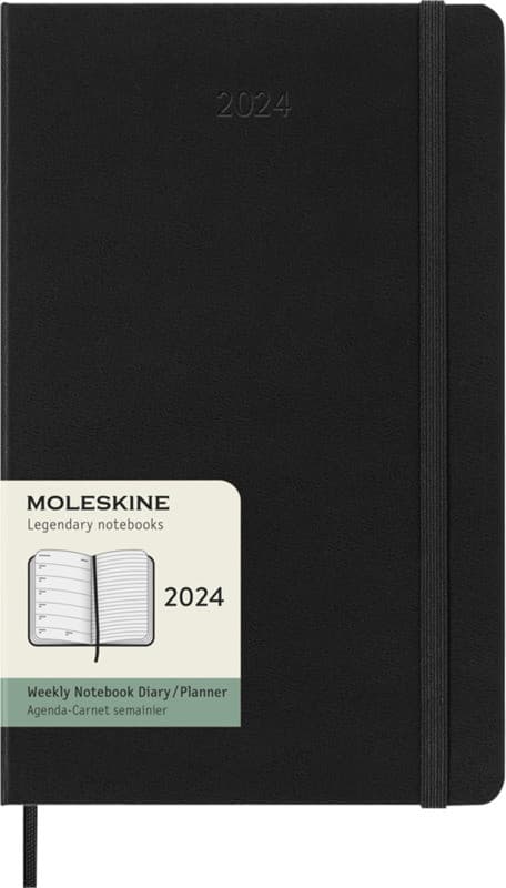 Moleskine 12M Premium Veckoplanerare 2024