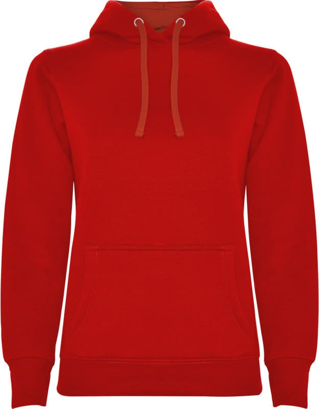 Stilren Damhoodie med Tumhål