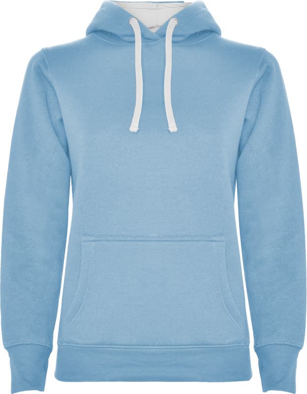 Stilren Damhoodie med Tumhål