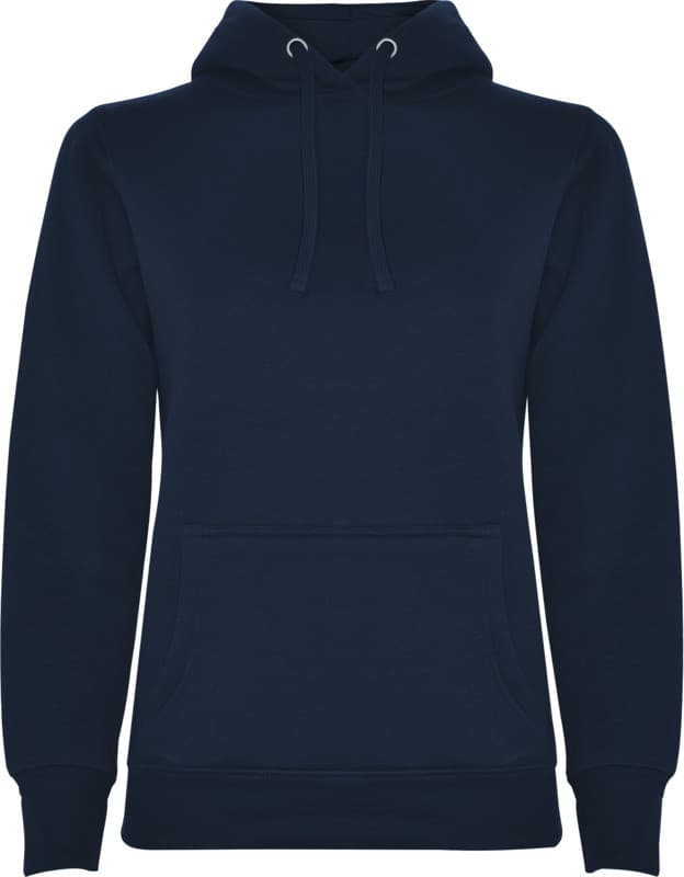 Stilren Damhoodie med Tumhål