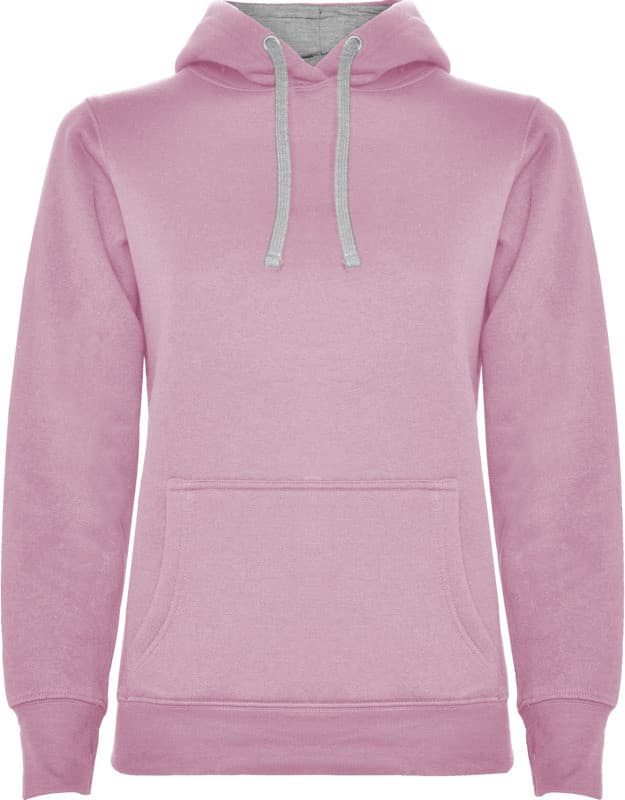 Stilren Damhoodie med Tumhål