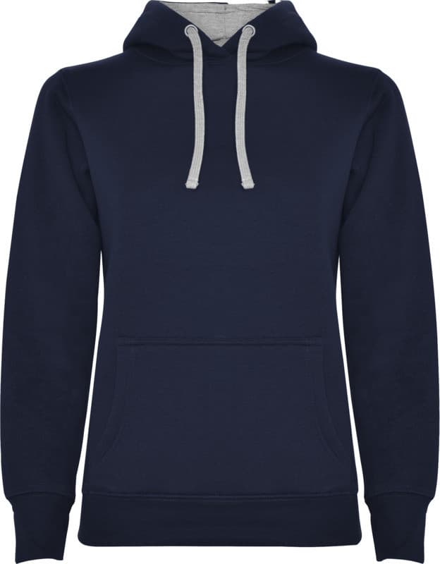 Stilren Damhoodie med Tumhål