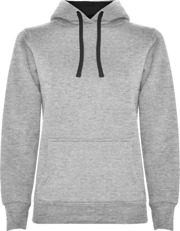 Stilren Damhoodie med Tumhål