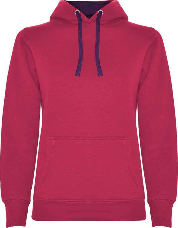 Stilren Damhoodie med Tumhål