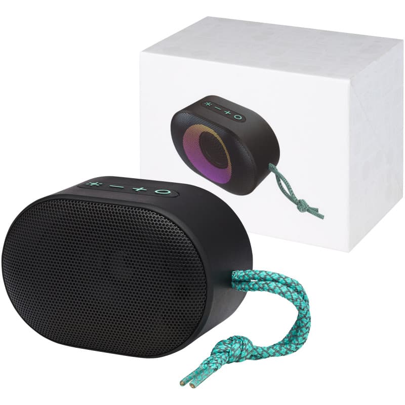 Utomhushögtalare 7W med RGB-belysning och IPX6-skydd