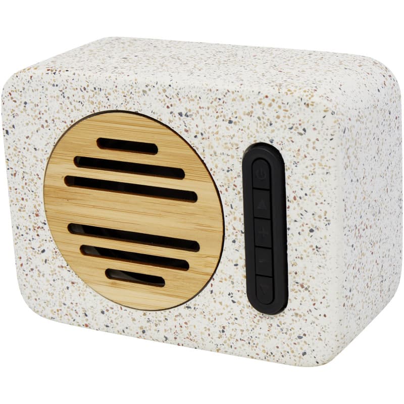 Terrazzo och Bambu Bluetooth-högtalare 5W