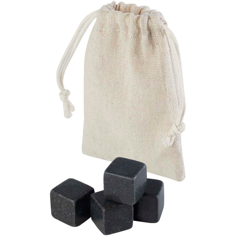 Återanvändbara Isbitar i Sten - 4-pack