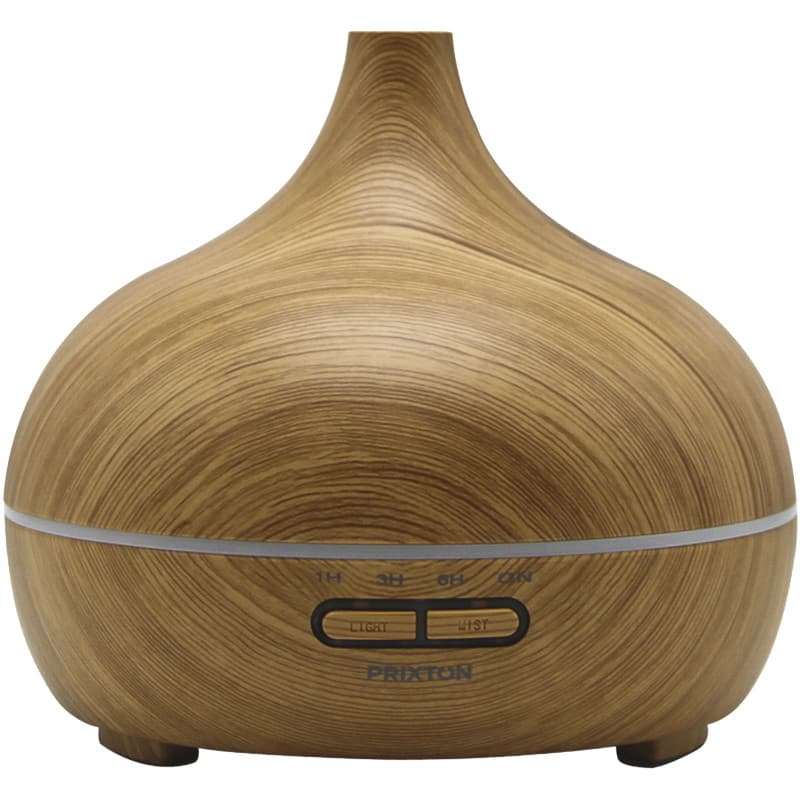 Luftfuktare med Aromspridare och LED-nattlampa