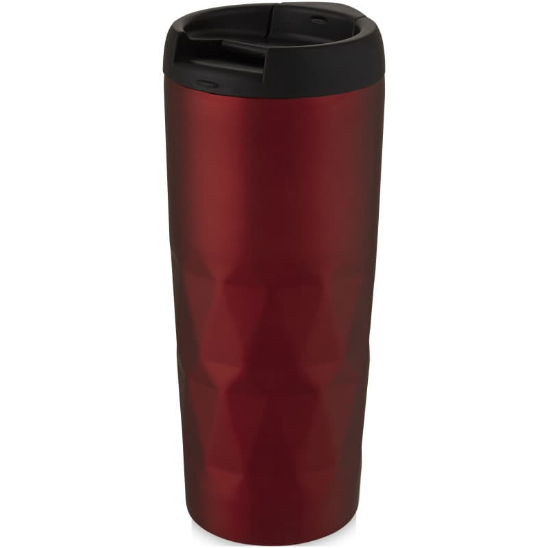 Kopparvakuumisolerad Termos 450ml med Geometrisk Design
