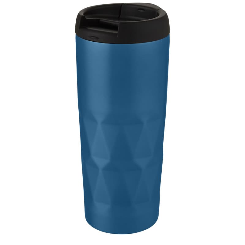 Kopparvakuumisolerad Termos 450ml med Geometrisk Design