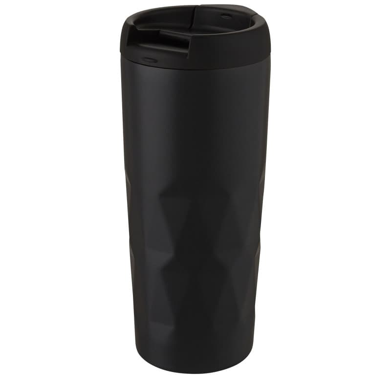 Kopparvakuumisolerad Termos 450ml med Geometrisk Design