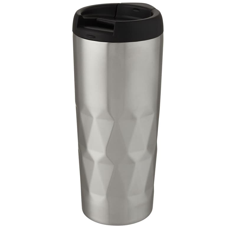 Kopparvakuumisolerad Termos 450ml med Geometrisk Design
