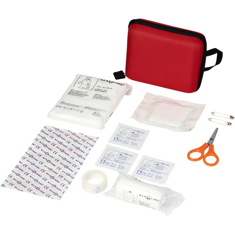 Kompakt Första Hjälpen-kit 16 delar i EVA-fodral