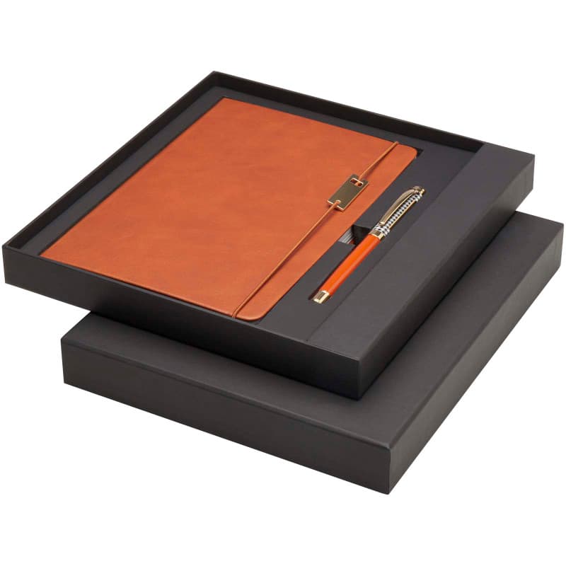 Elegant A5 Skrivset med Anteckningsbok och Rollerballpenna