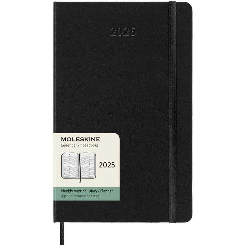 Moleskine Vertikal Årsplanerare L-format