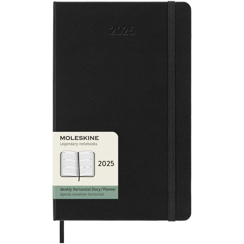 Moleskine Horisontell Veckoplanerare L-format