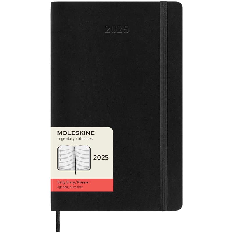 Moleskine Dagplanerare 2025 med Mjukt Omslag