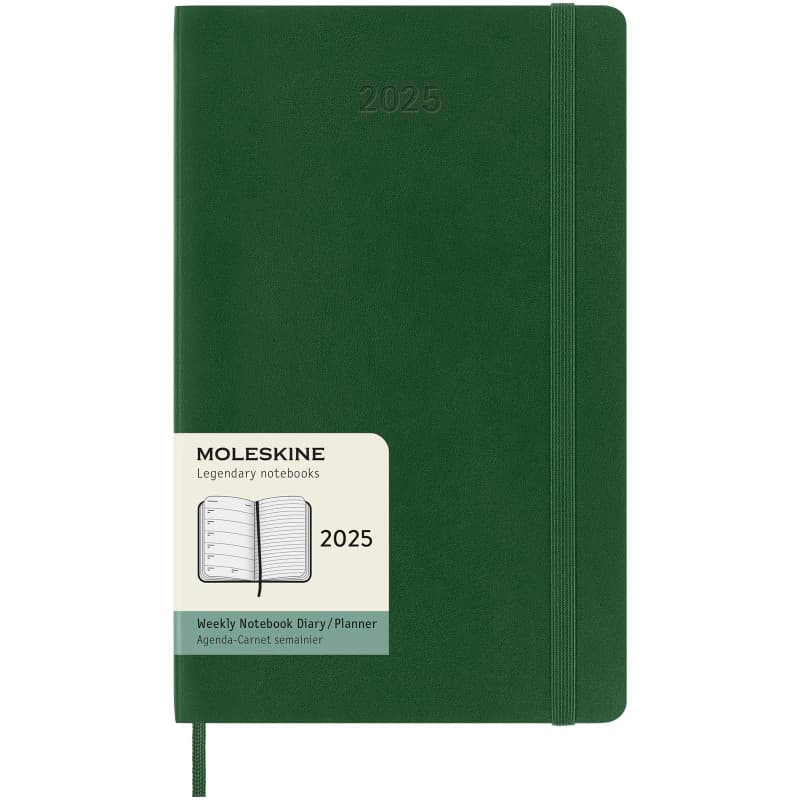 Moleskine Veckoplanerare 2025 L med Mjukt Omslag