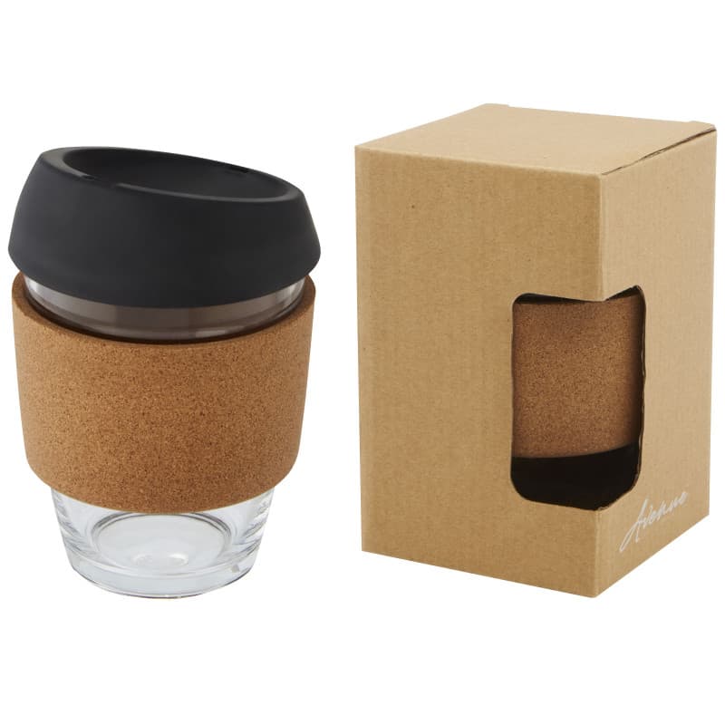 Glastermos 360ml med Korkgrepp