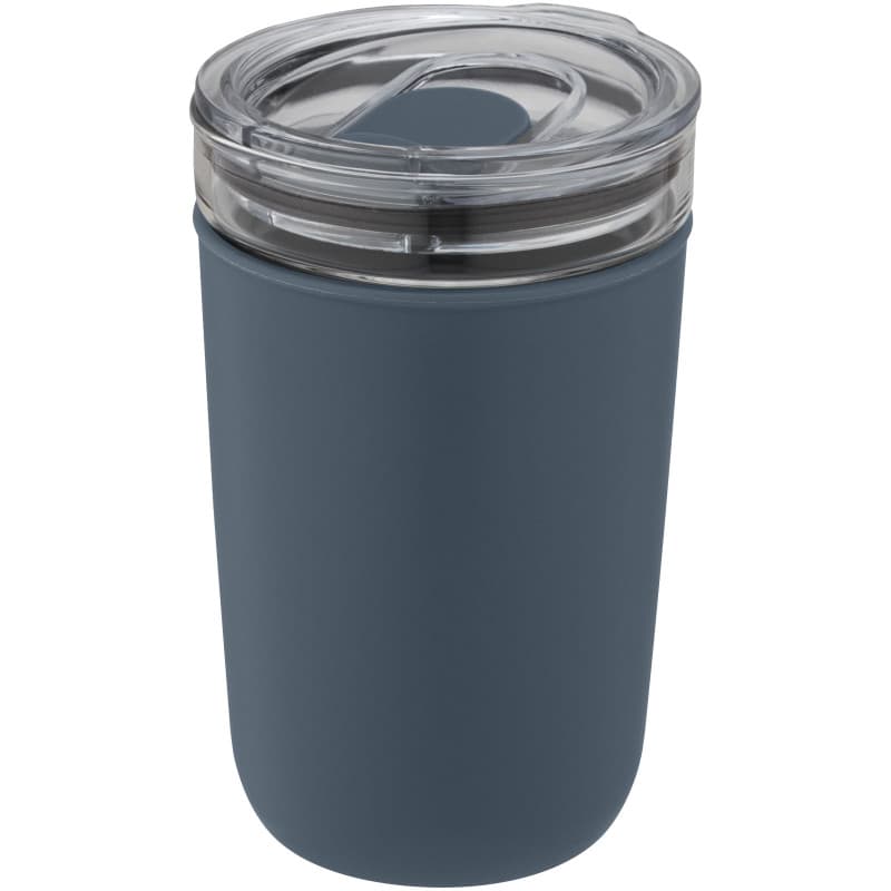 Glastermos 420ml med Skyddande Hölje av Återvunnen Plast