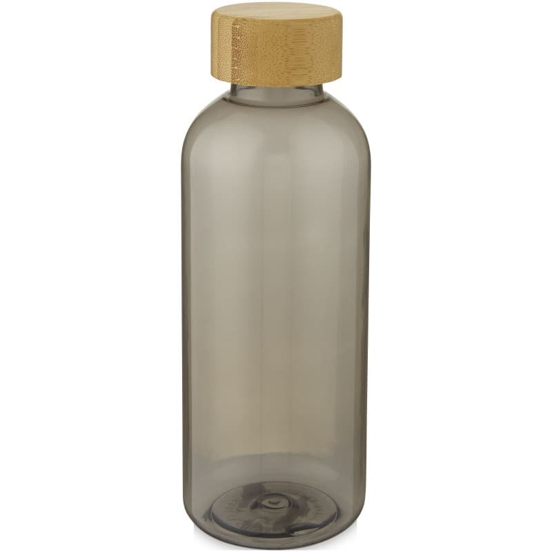 Sportflaska 650ml med Bambulock av Återvunnen Plast