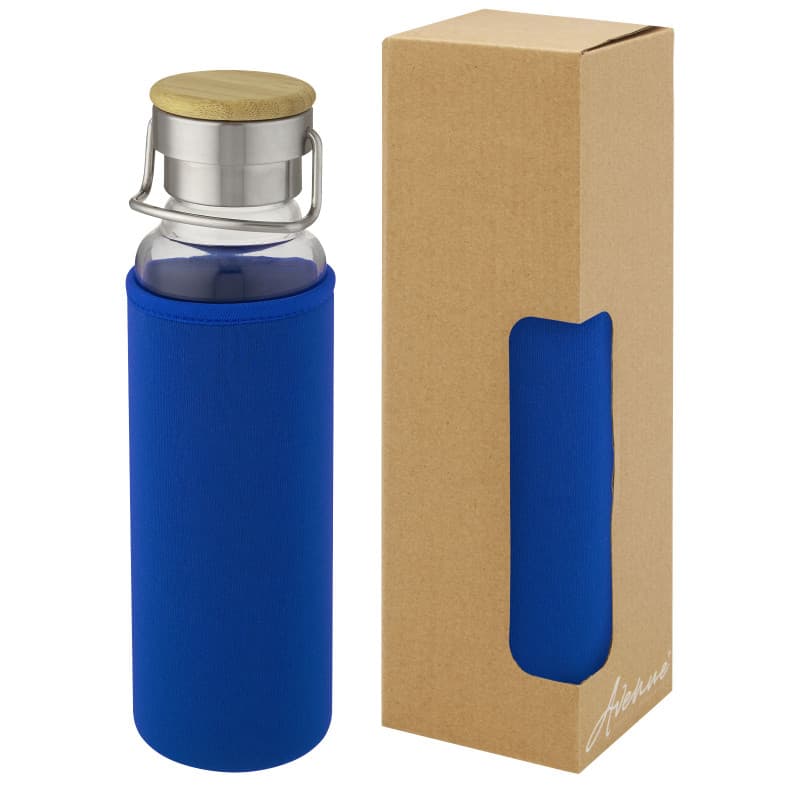 Glasflaska 660ml med Neoprenfodral