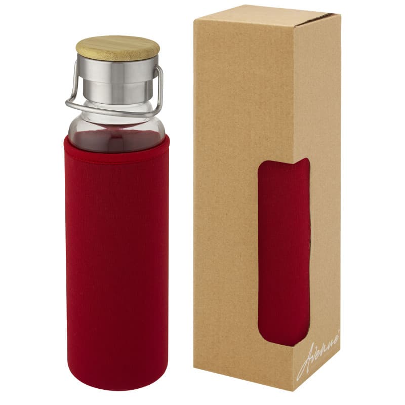 Glasflaska 660ml med Neoprenfodral
