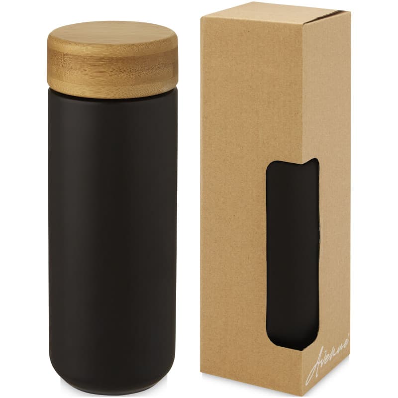 Keramisk Termos 300ml med Bambulock