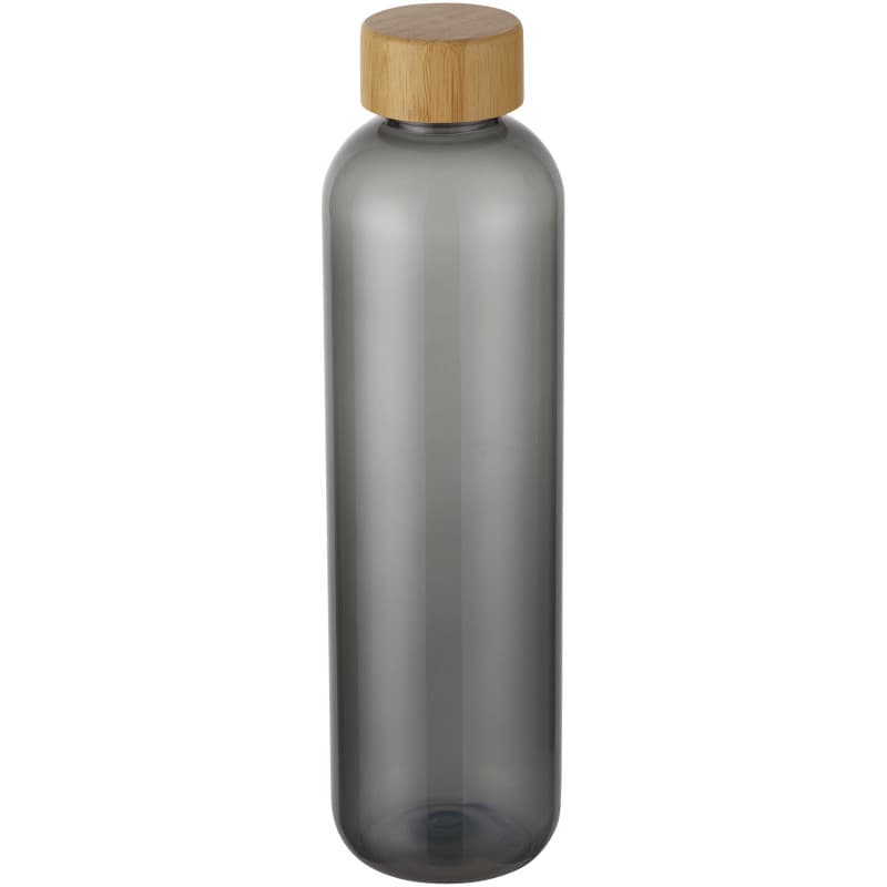Vattenflaska 950ml med Bambulock av Återvunnen Plast