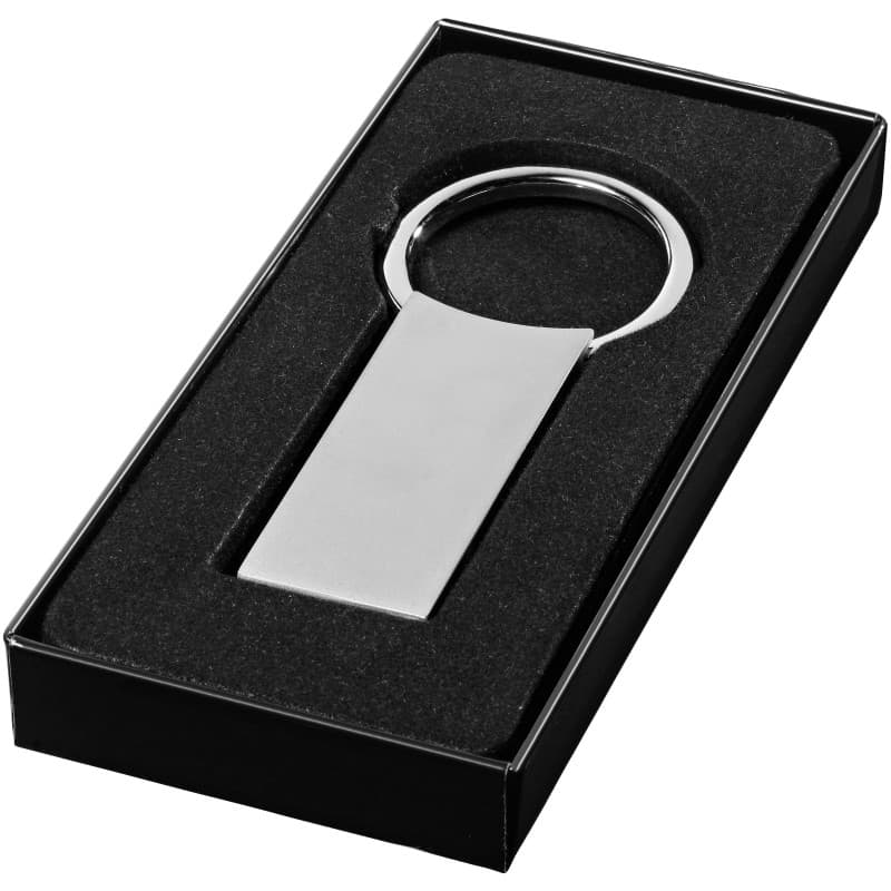 Rektangulär Metallnyckelring