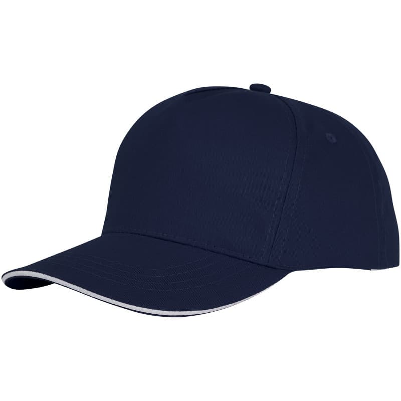 5-Panels Sandwichkeps av Bomull