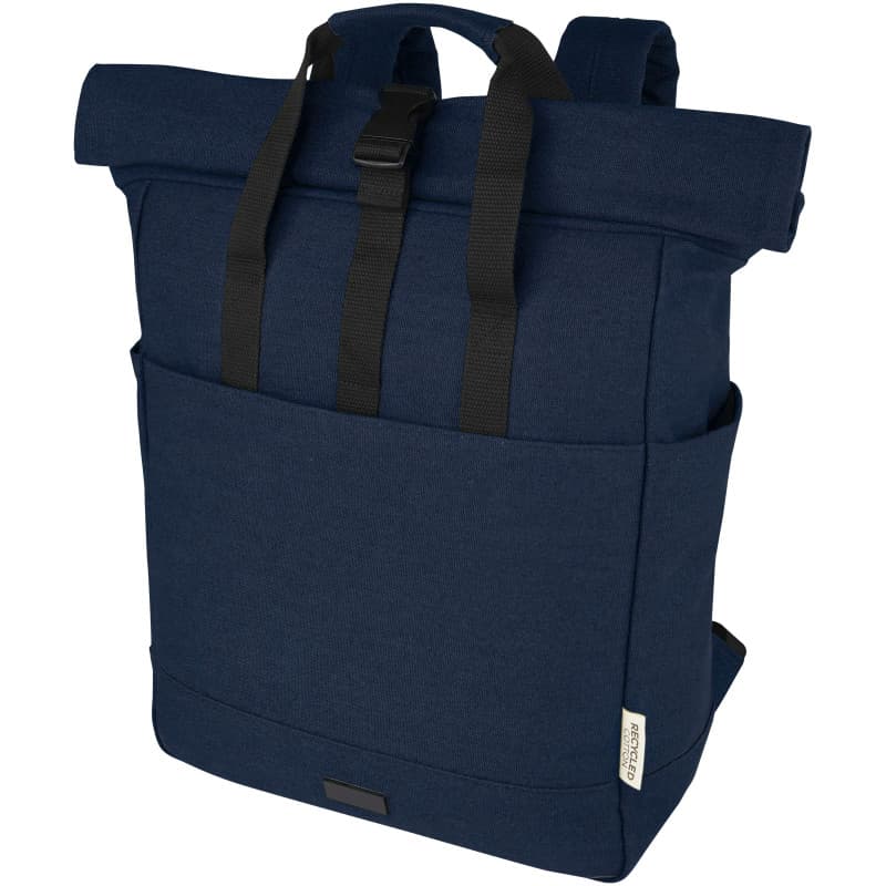 Laptopväska med Rullstängning av Återvunnen Canvas