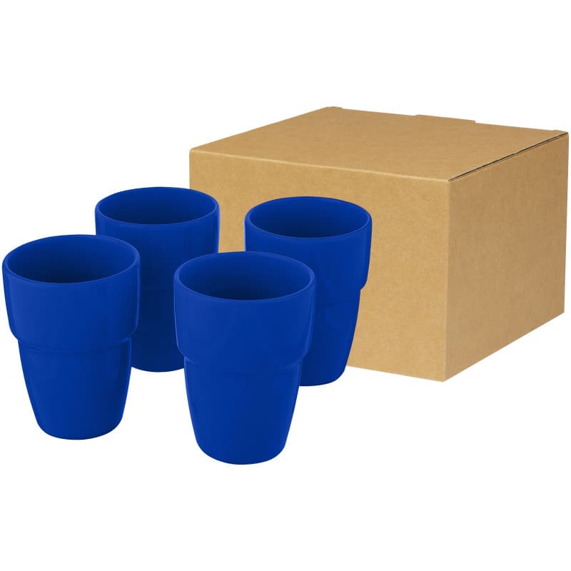4-delat Staplingsbart Muggset 280ml