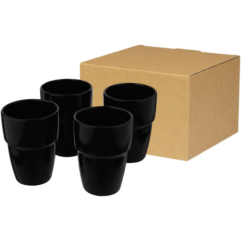 4-delat Staplingsbart Muggset 280ml