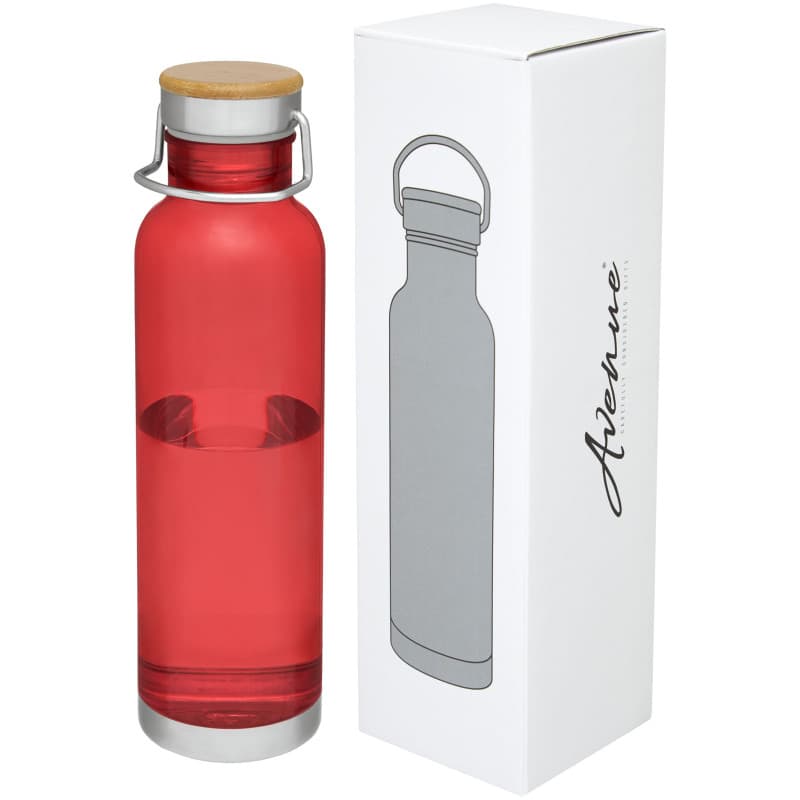 Sportflaska 800ml med Bambulock av Tritan
