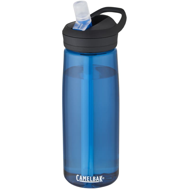 Vattenflaska 750ml med Spillsäkert Sugrör