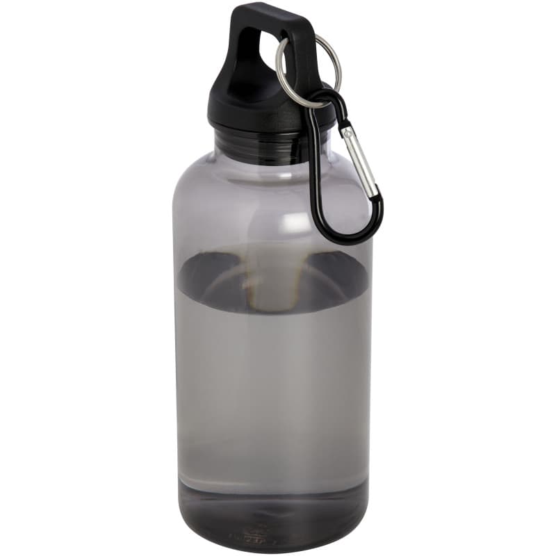 Vattenflaska 400ml med Karbinhake av Återvunnen Plast