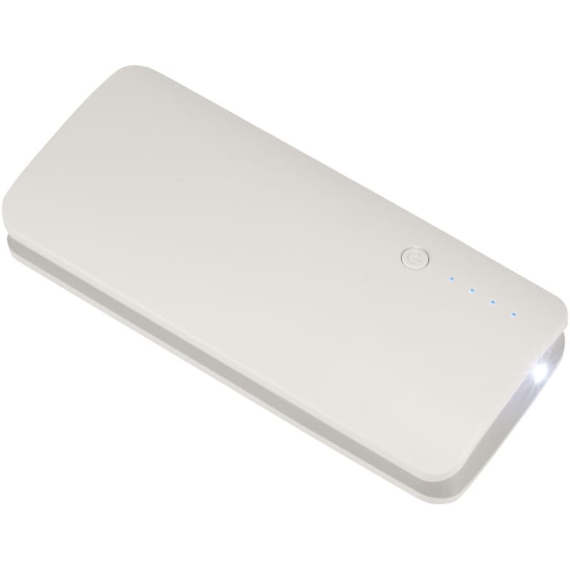 10000 mAh Powerbank med LED-Ficklampa