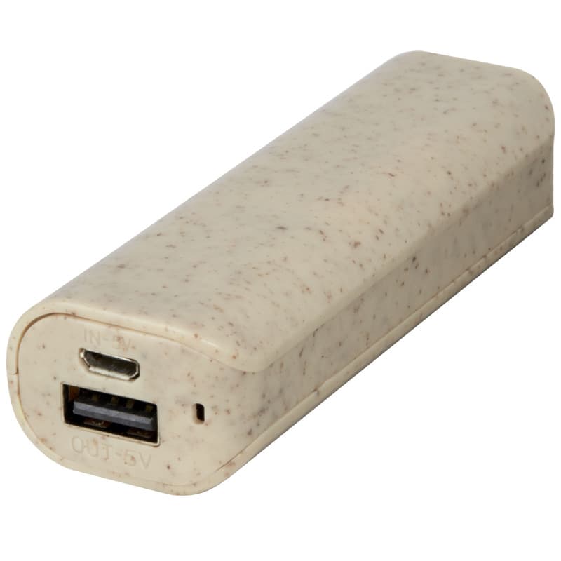1200 mAh Kompakt Powerbank av Halm och ABS